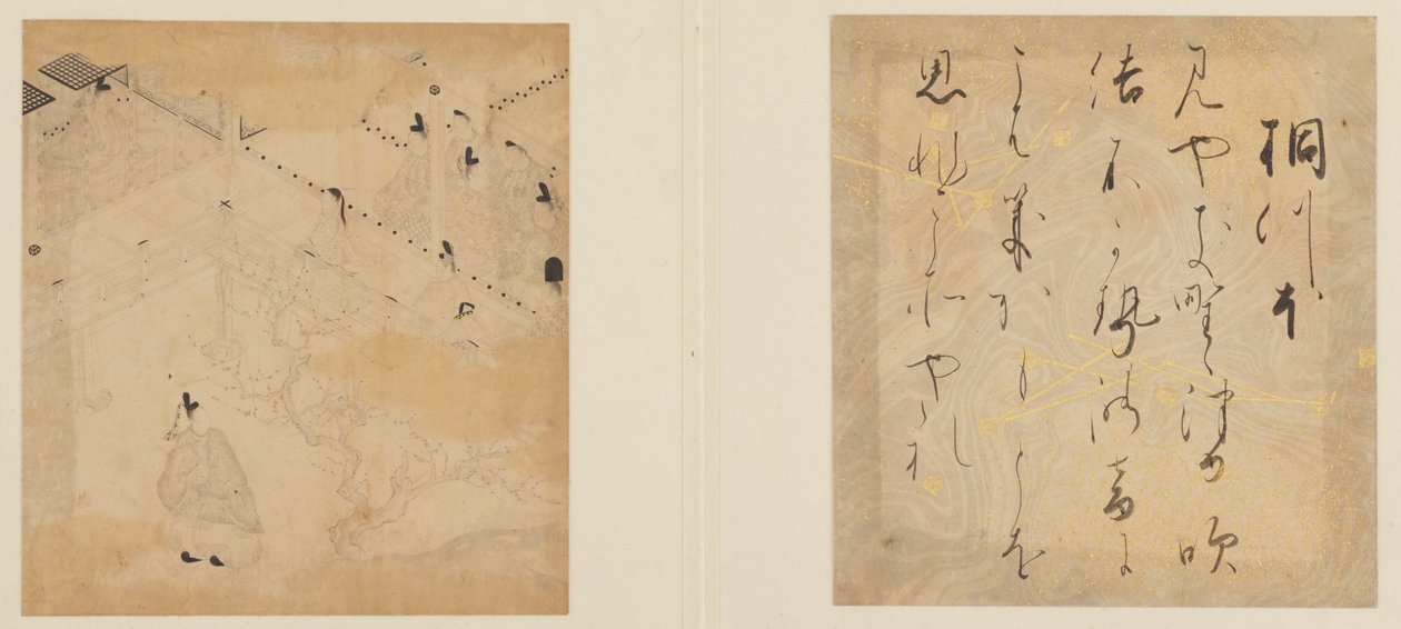 <em>Fortellingen om Genji</em> av Tosa Mitsunori