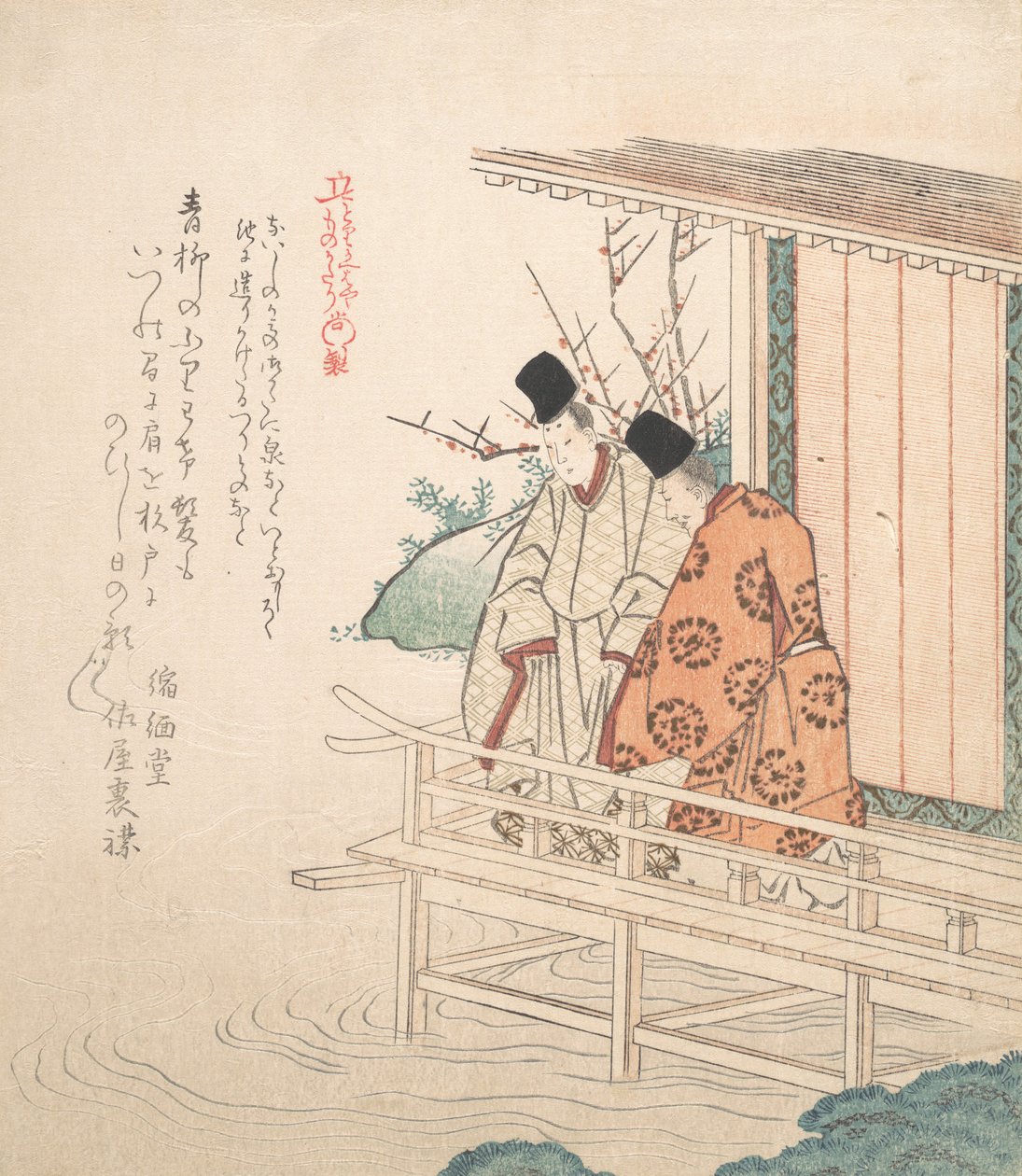 Trykk, 1800-tallet. av Totoya Hokkei