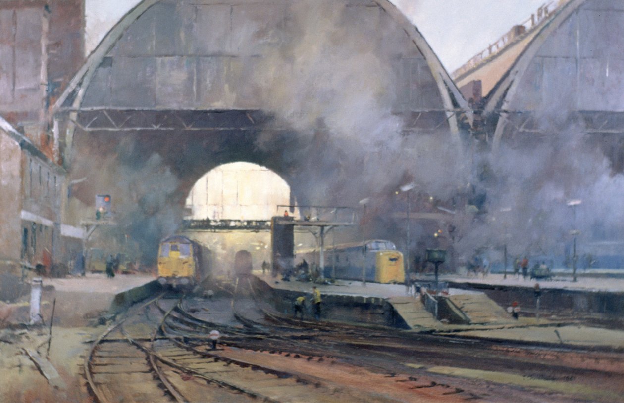Kings Cross stasjon av Trevor Chamberlain
