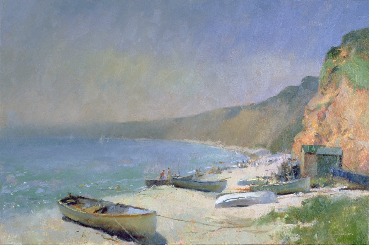 Shimmering Beach, Budleigh Salterton av Trevor Chamberlain