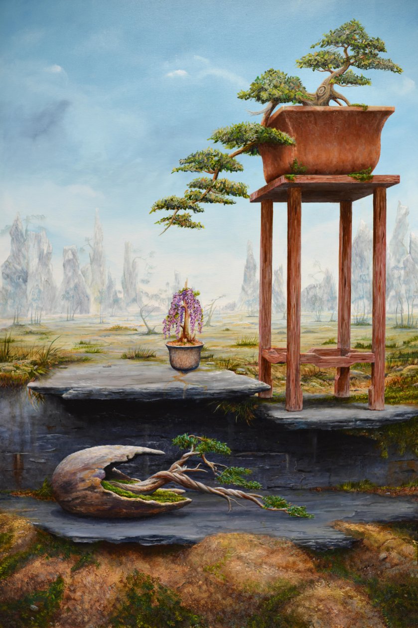 Bonsai Fantasy, 2016 av Trevor Neal