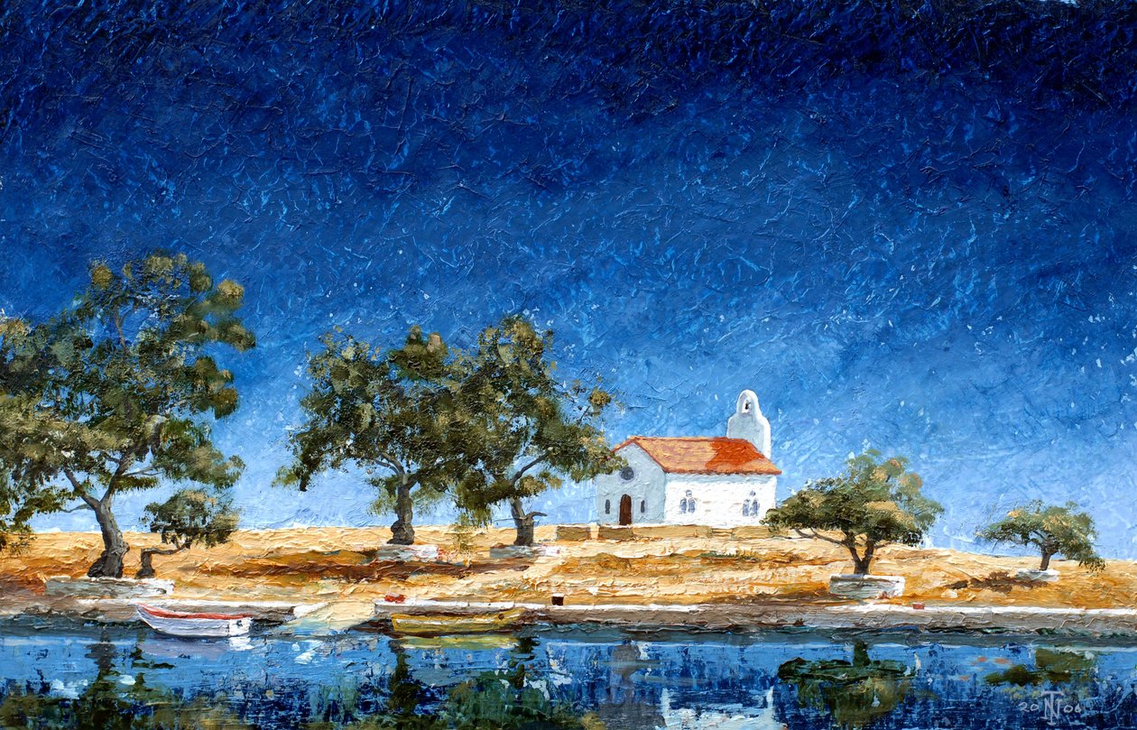 Tykkelse, Korfo, 2006 av Trevor Neal