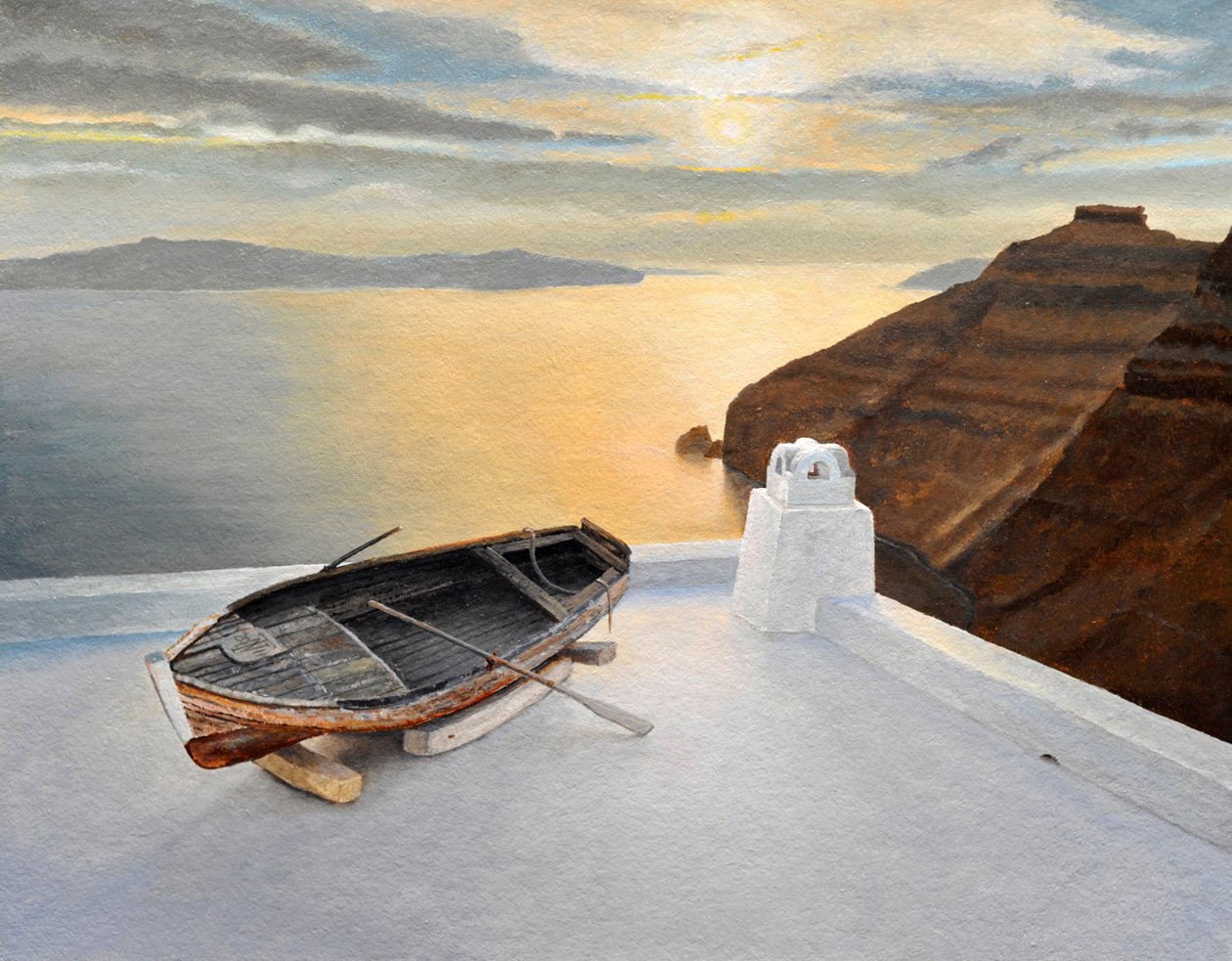 Santorini 7, 2010 av Trevor Neal