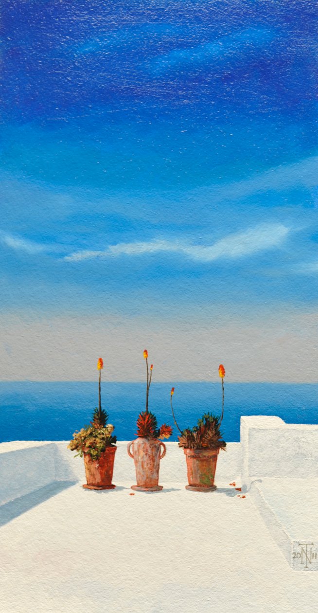 Santorini 8, 2010 av Trevor Neal