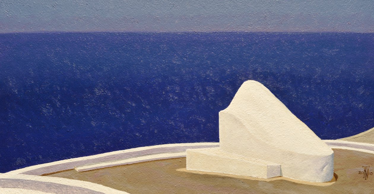 Santorini III, 2010 av Trevor Neal