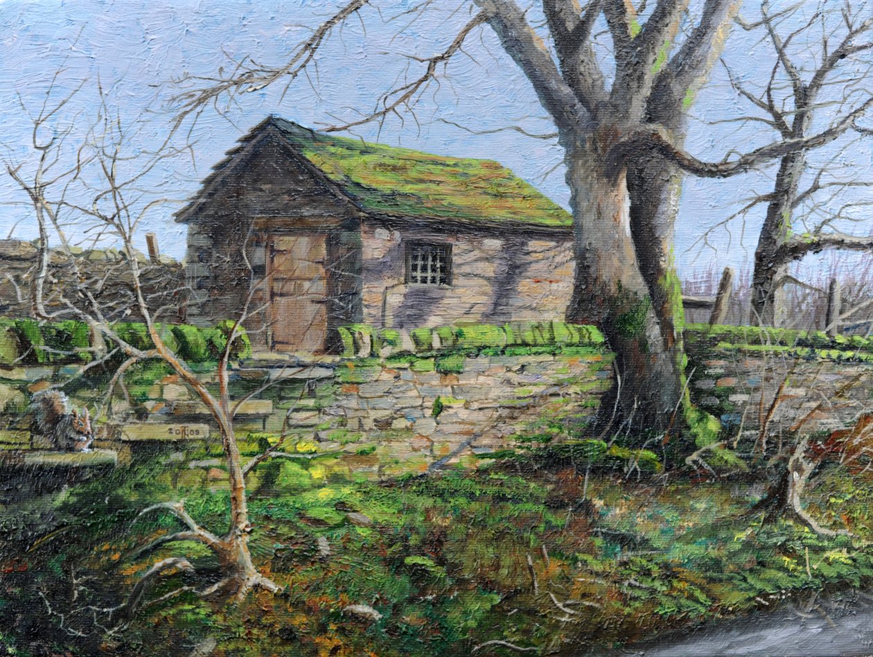 Stone Barn, Alport, Derbyshire, 2009 av Trevor Neal