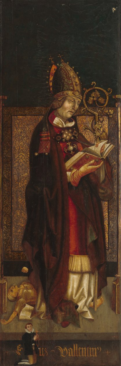 Saint Valentine av Tyrolean 16th Century