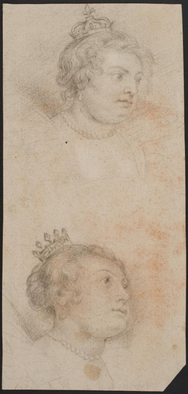 Figurstudier, fra "The History of Mary of Medici" av Ubekendt