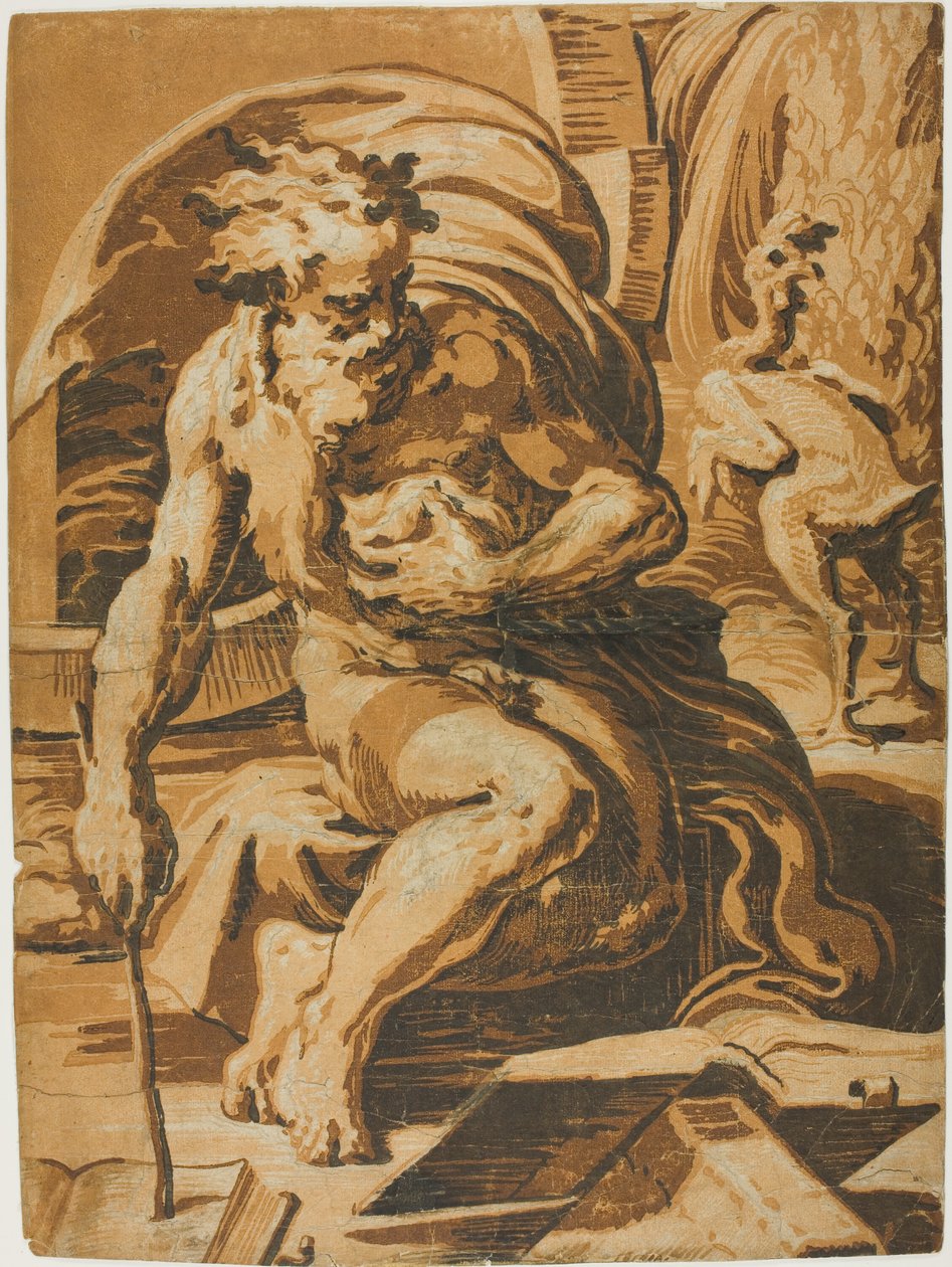Diogenes av Ugo da Carpi