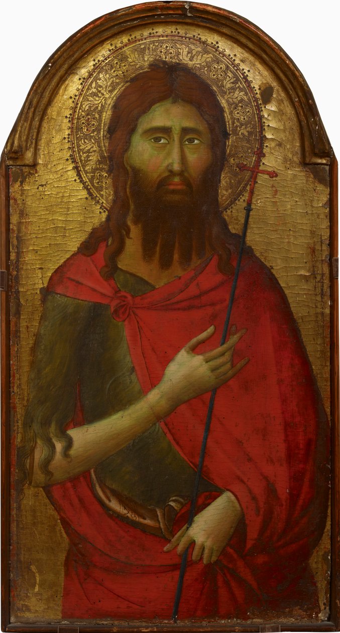 Døperen Johannes. av Ugolino di Nerio