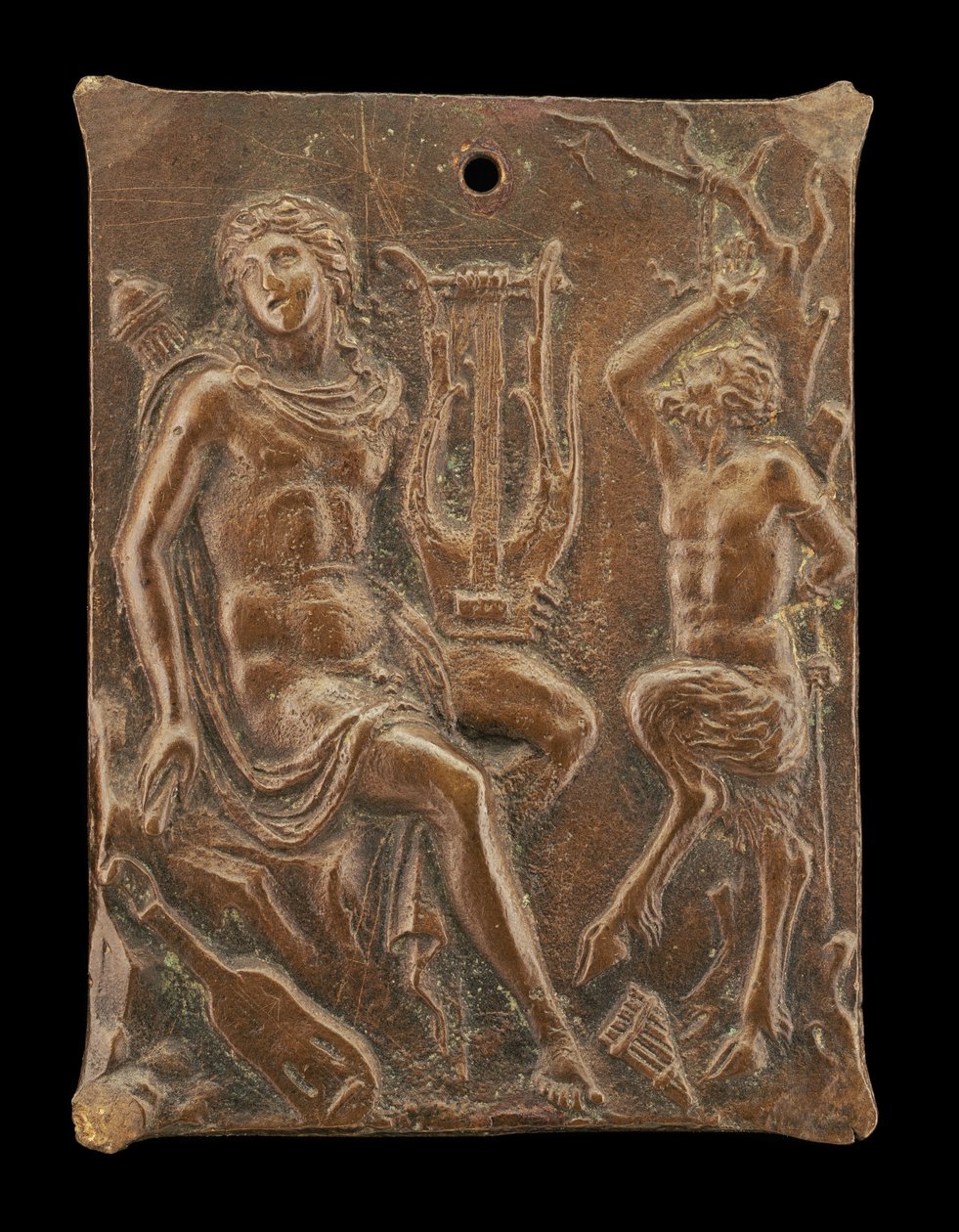 Apollo og Marsyas, tidlig på 1500-tallet. av Ulocrino