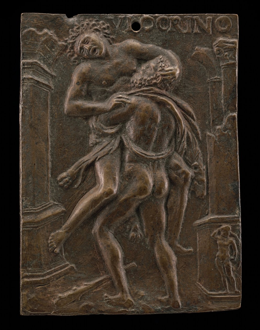 Hercules og Antaeus av Ulocrino
