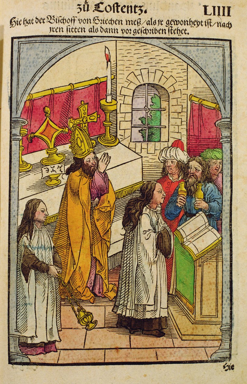 En scene fra Constance of Constance, fra 