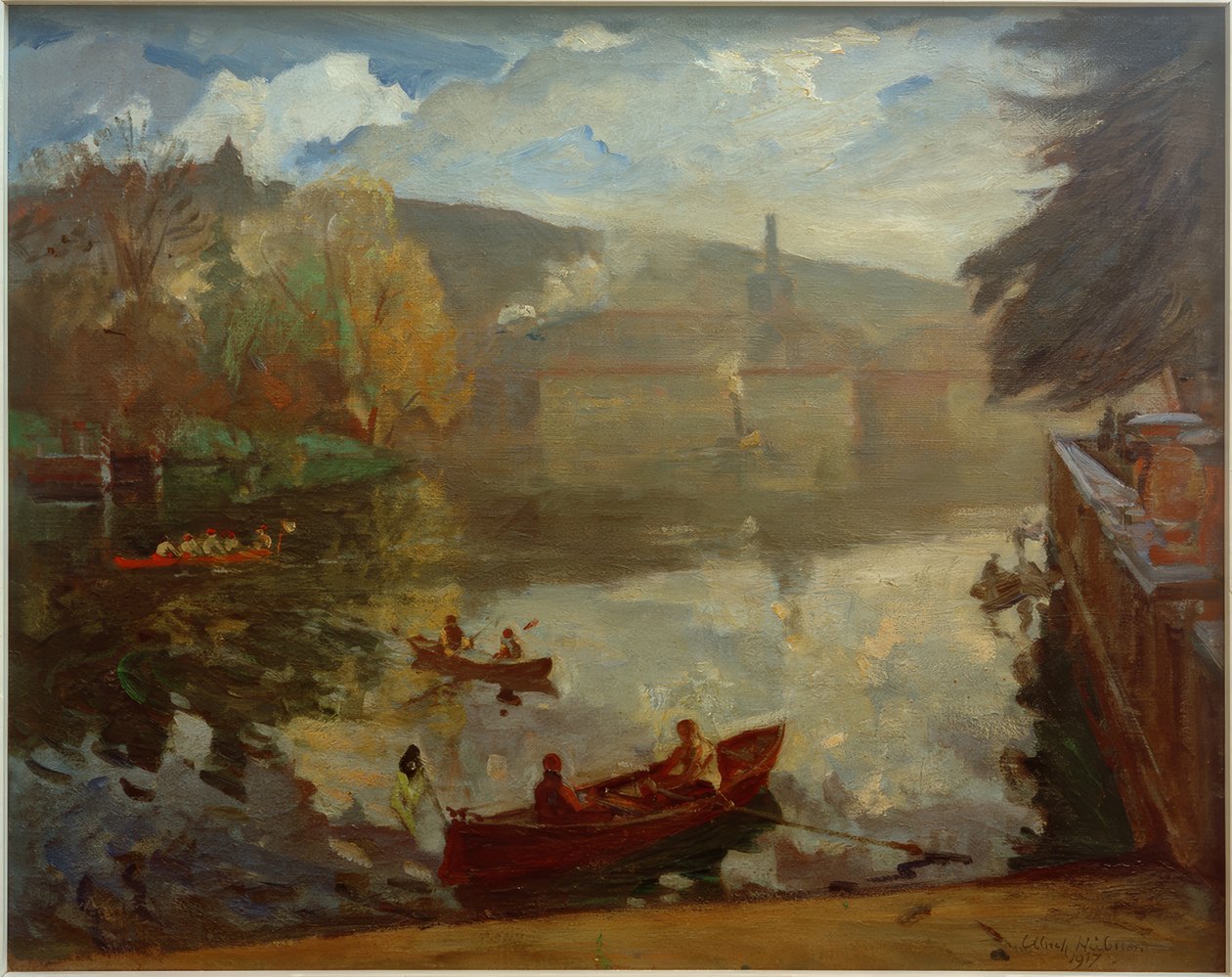 Die Havel bei Postdam av Ulrich Hubner