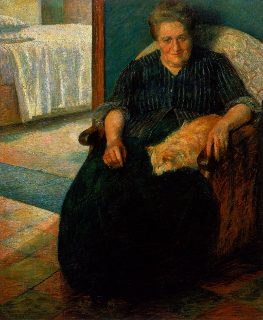 Lady Virginia, ca. 1905-10 av Umberto Boccioni