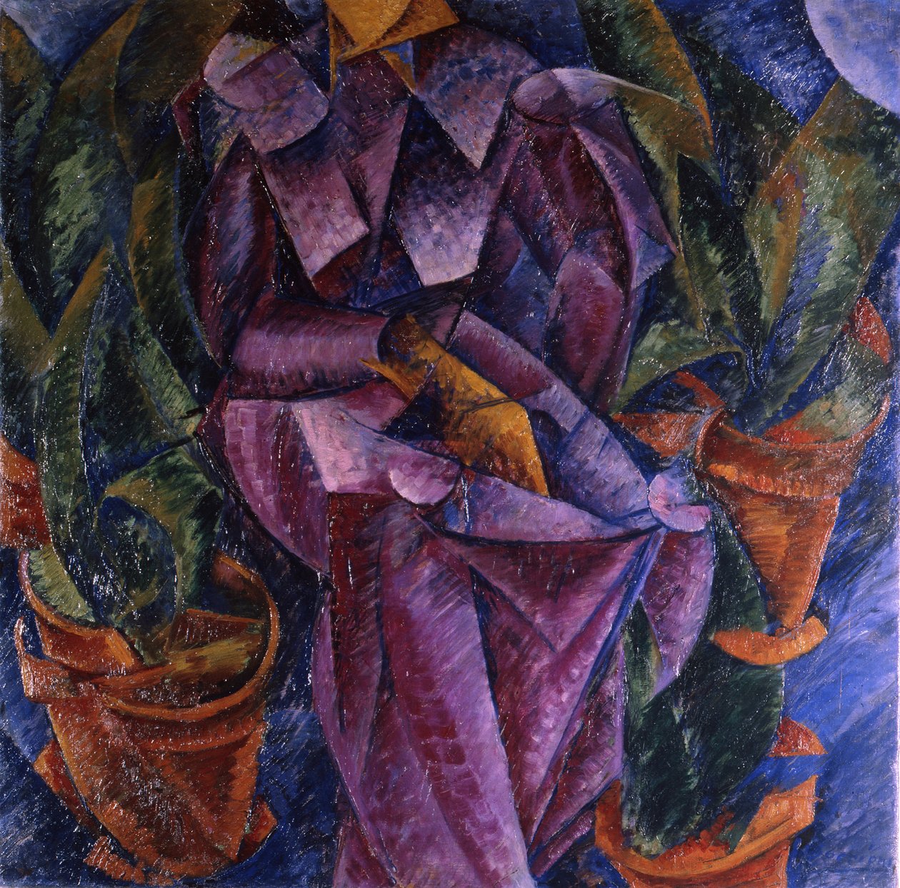 Spiralkomposisjon, 1913 av Umberto Boccioni