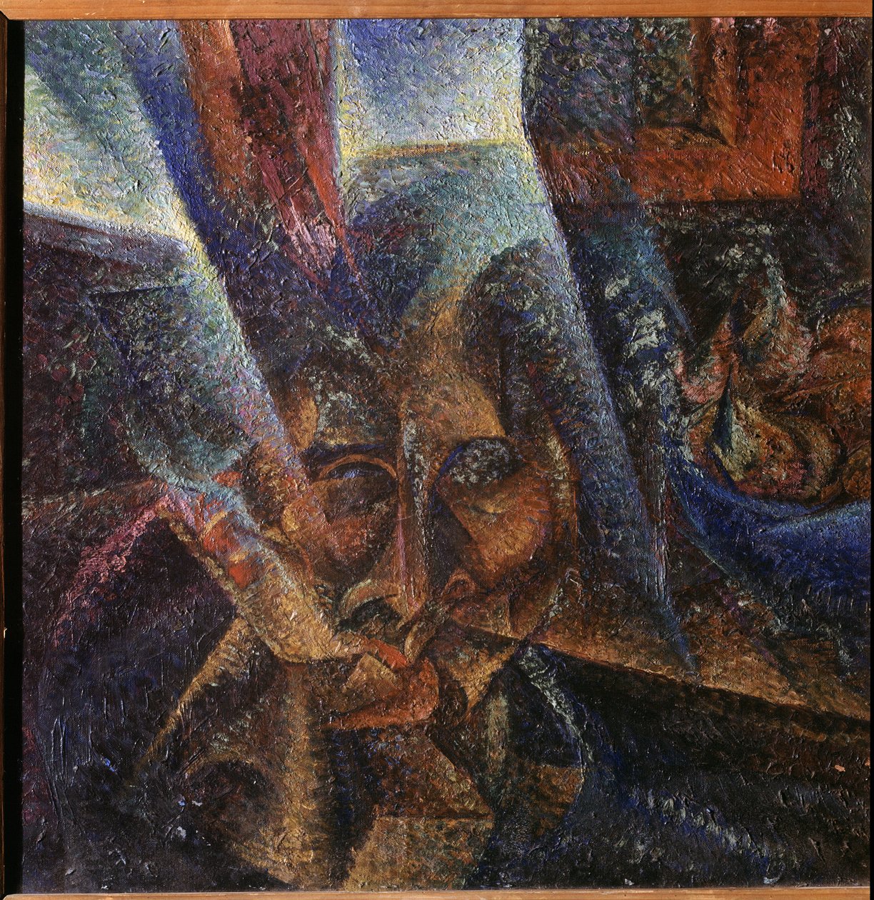 Lys, ansikt og atmosfære av Umberto Boccioni