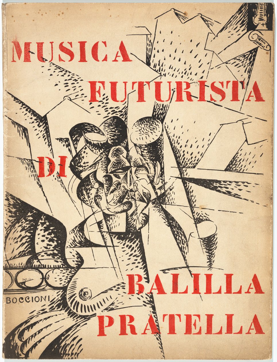 Futuristisk musikk for orkester av Umberto Boccioni, Francesco Balilla Pratella