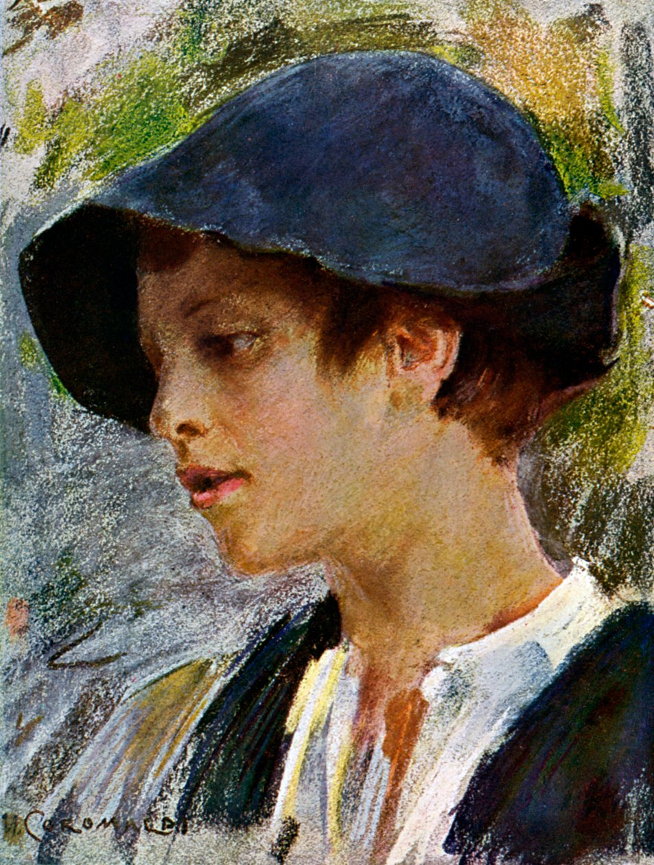 En romersk hyrde, 1908-1909. av Umberto Coromaldi
