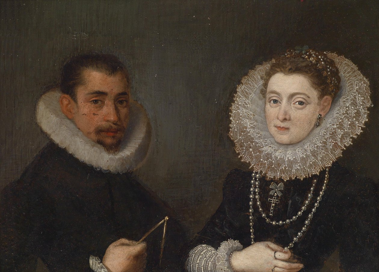 Dobbeltportrett (Mantua skole, 1500 -tallet av Unbekannt Unbekannt