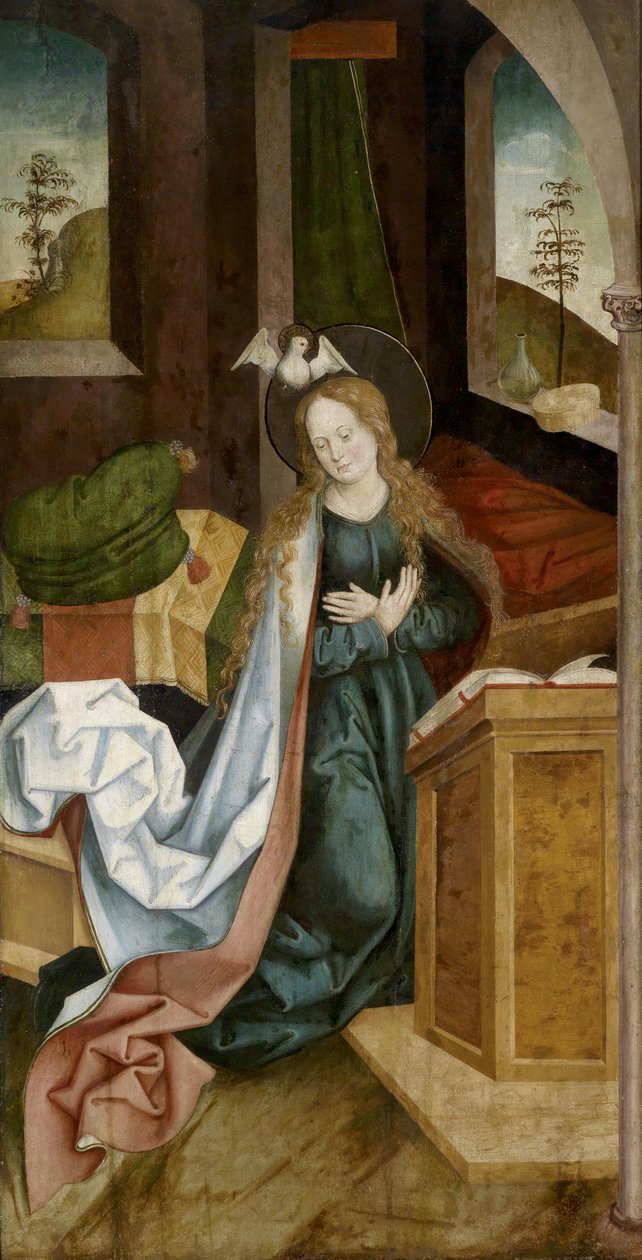 Mary of an Annunciation av Unbekannt Unbekannt