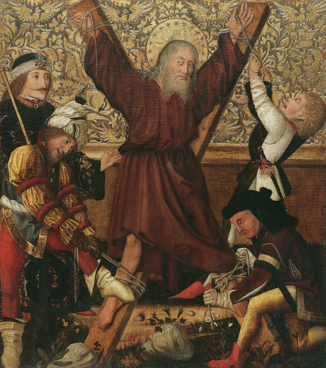 Martyrium of St. Andreas av Unbekannt Unbekannt