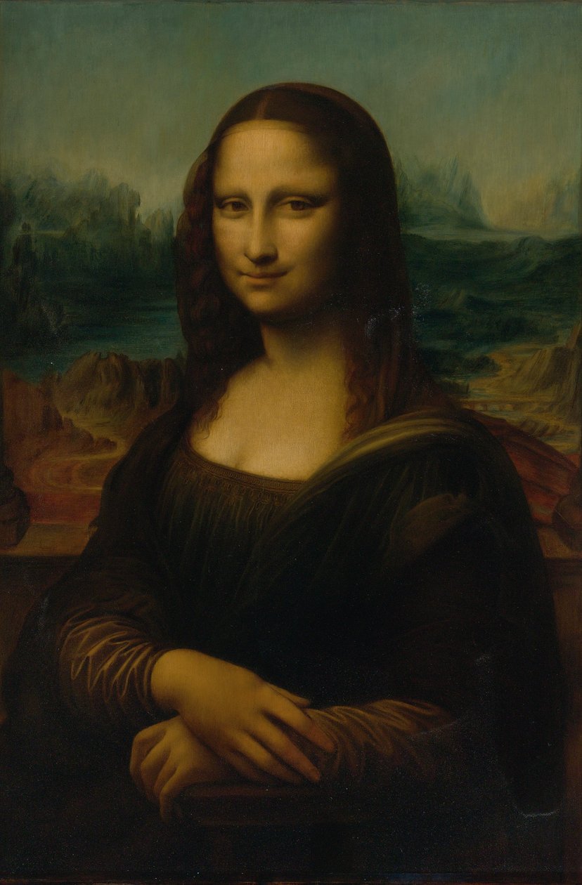 Mona Lisa av Unbekannt Unbekannt