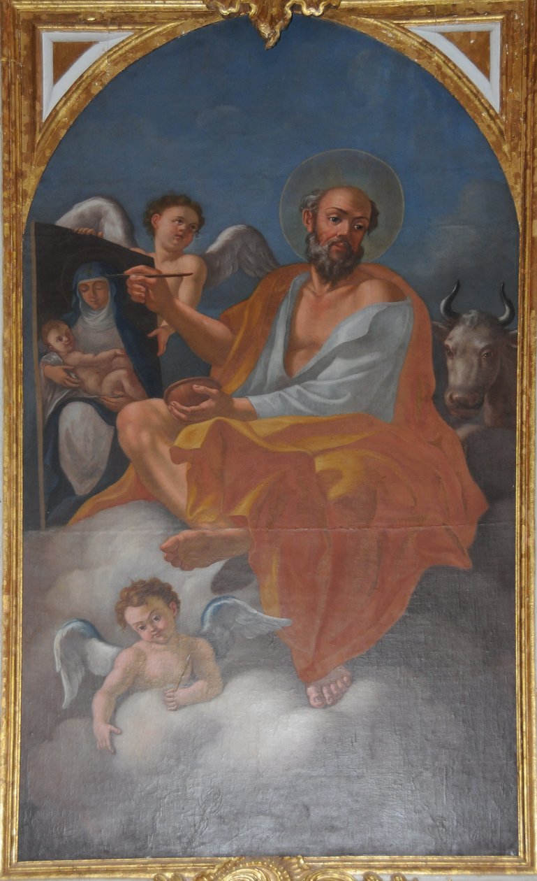 Maleri av Saint Luke the Evangelist i Tibães, Braga, Portugal av Unbekannt Unbekannt