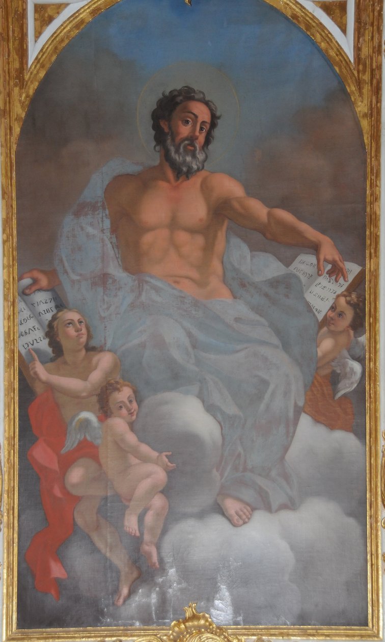 Maleri av Saint Matthew i Tibães, Braga, Portugal av Unbekannt Unbekannt