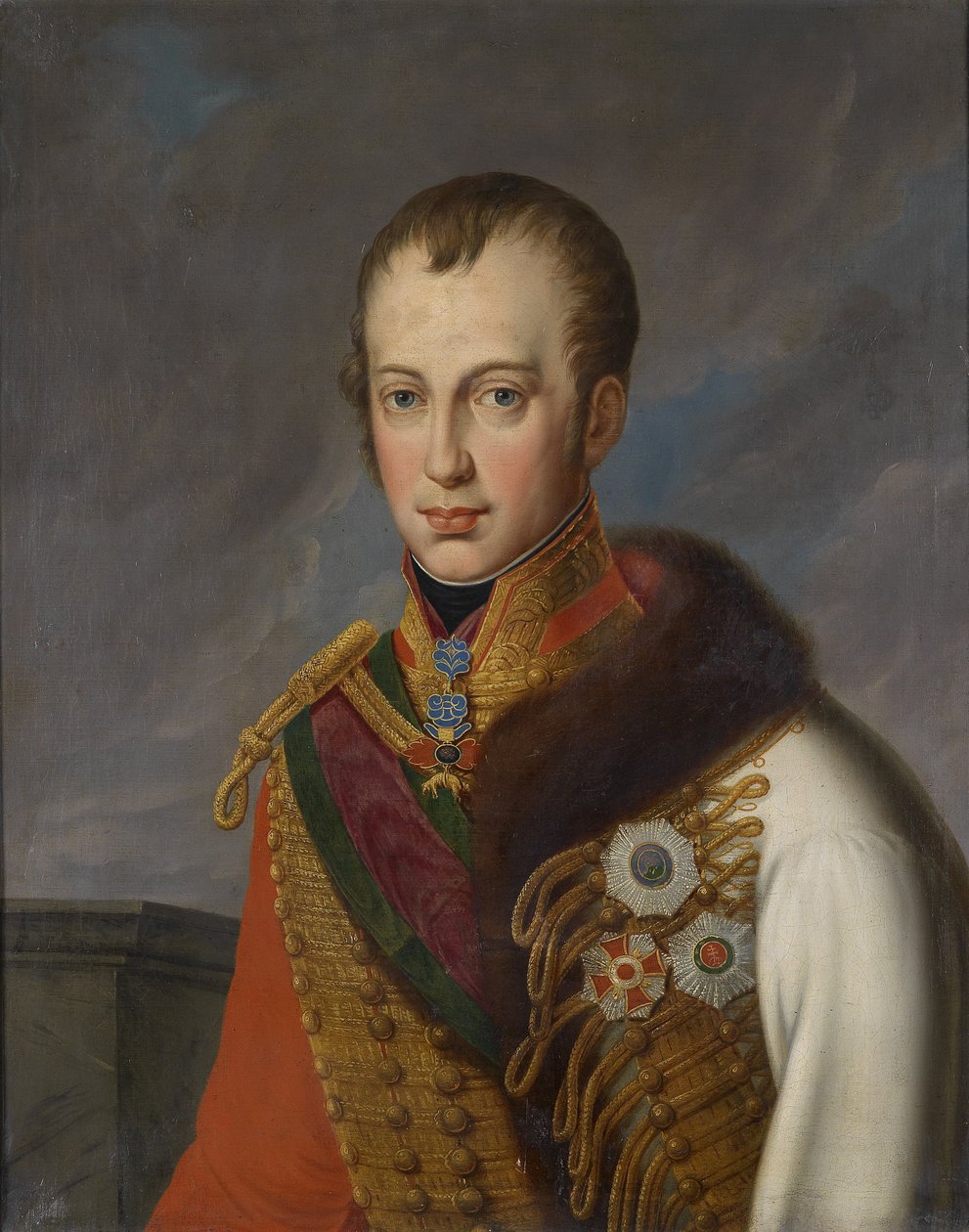Portrett av Ferdinand I av Østerrike (1793-1875) av Unbekannt Unbekannt