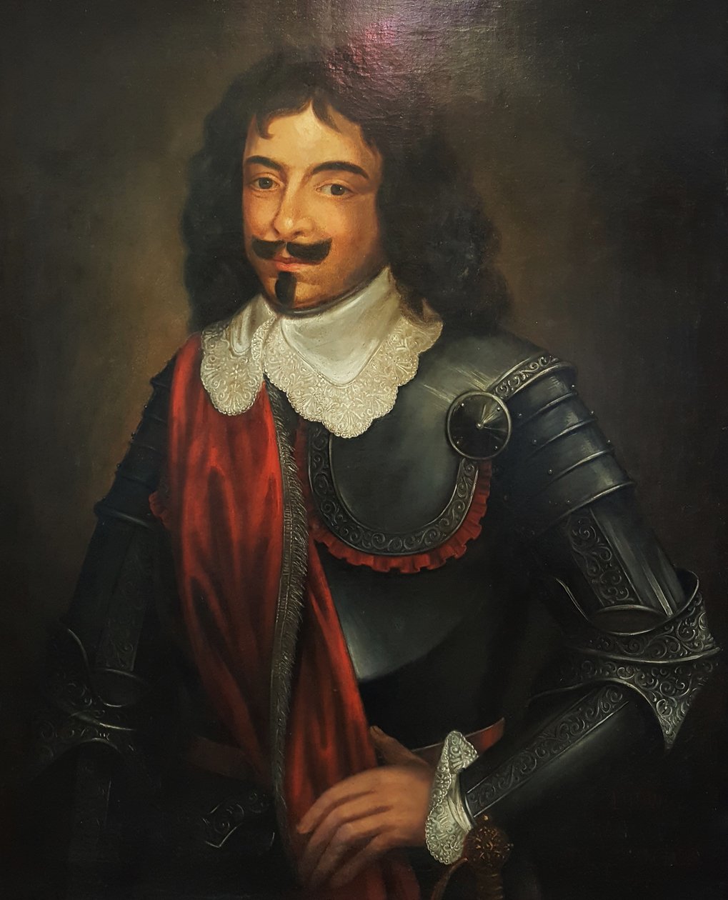 Portrett av marskalk Jean Louise Raduit de Souches (1608-1682) av Unbekannt Unbekannt