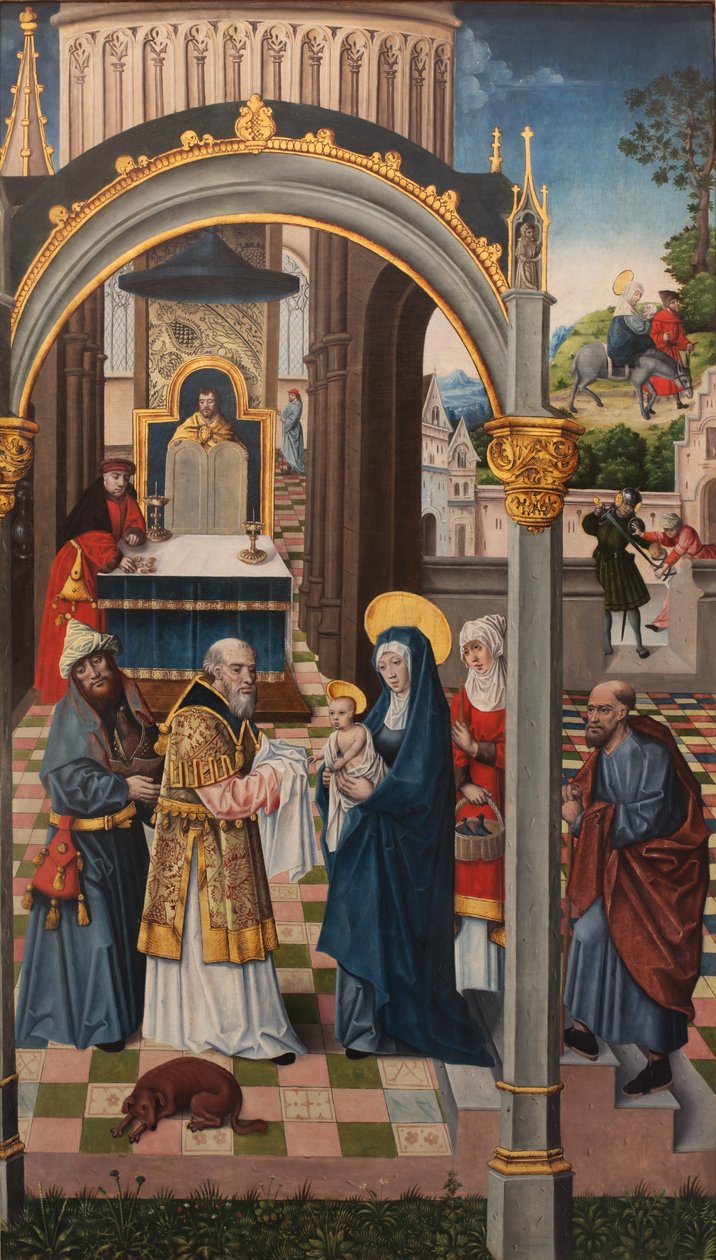 Presentasjon av Jesus Kristus i templet av Unbekannt Unbekannt
