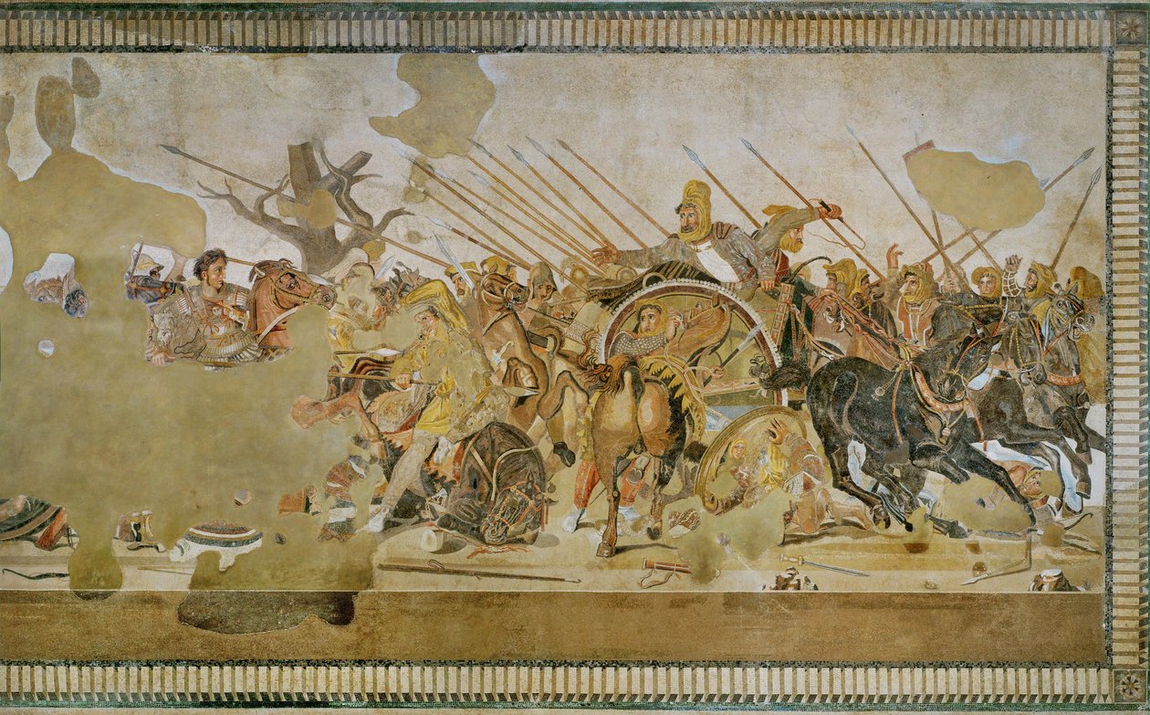 Såkalt Alexander Mosaic av Unbekannt Unbekannt