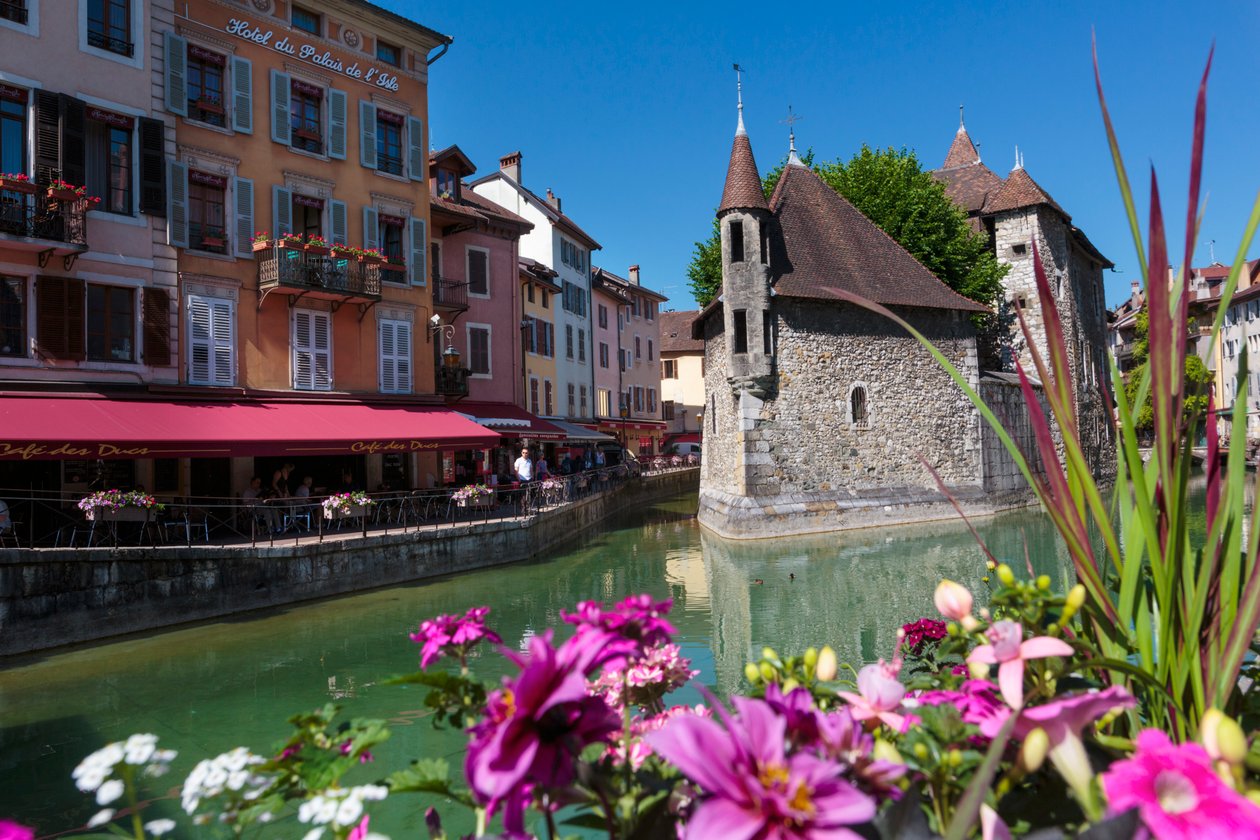 Annecy, Frankrike. Isle Palace. av Unbekannt Unbekannt