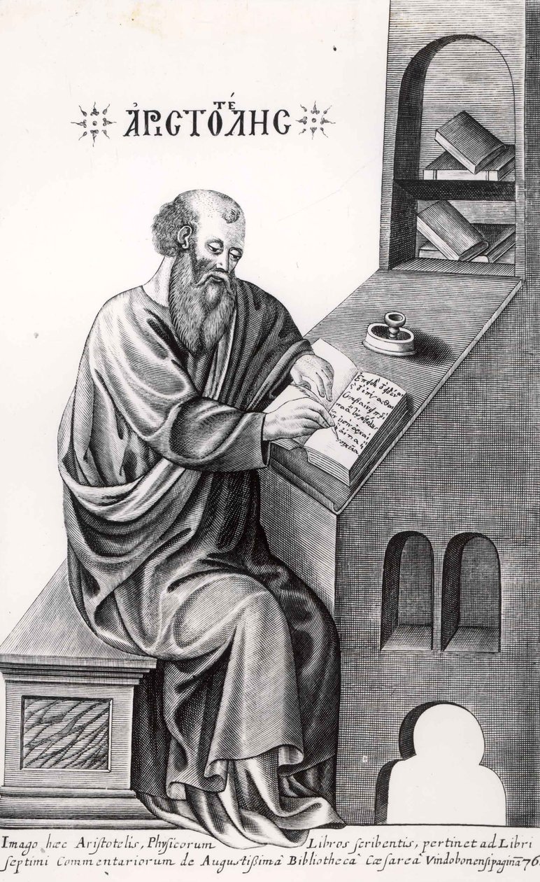 Aristoteles (384–322 f.Kr.) av Unbekannt Unbekannt