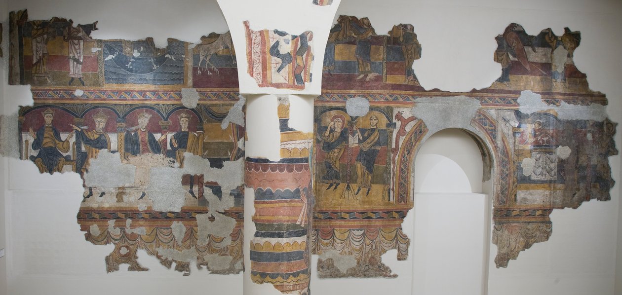 Bibelske scener fra Santa Maria de Taüll av Unbekannt Unbekannt