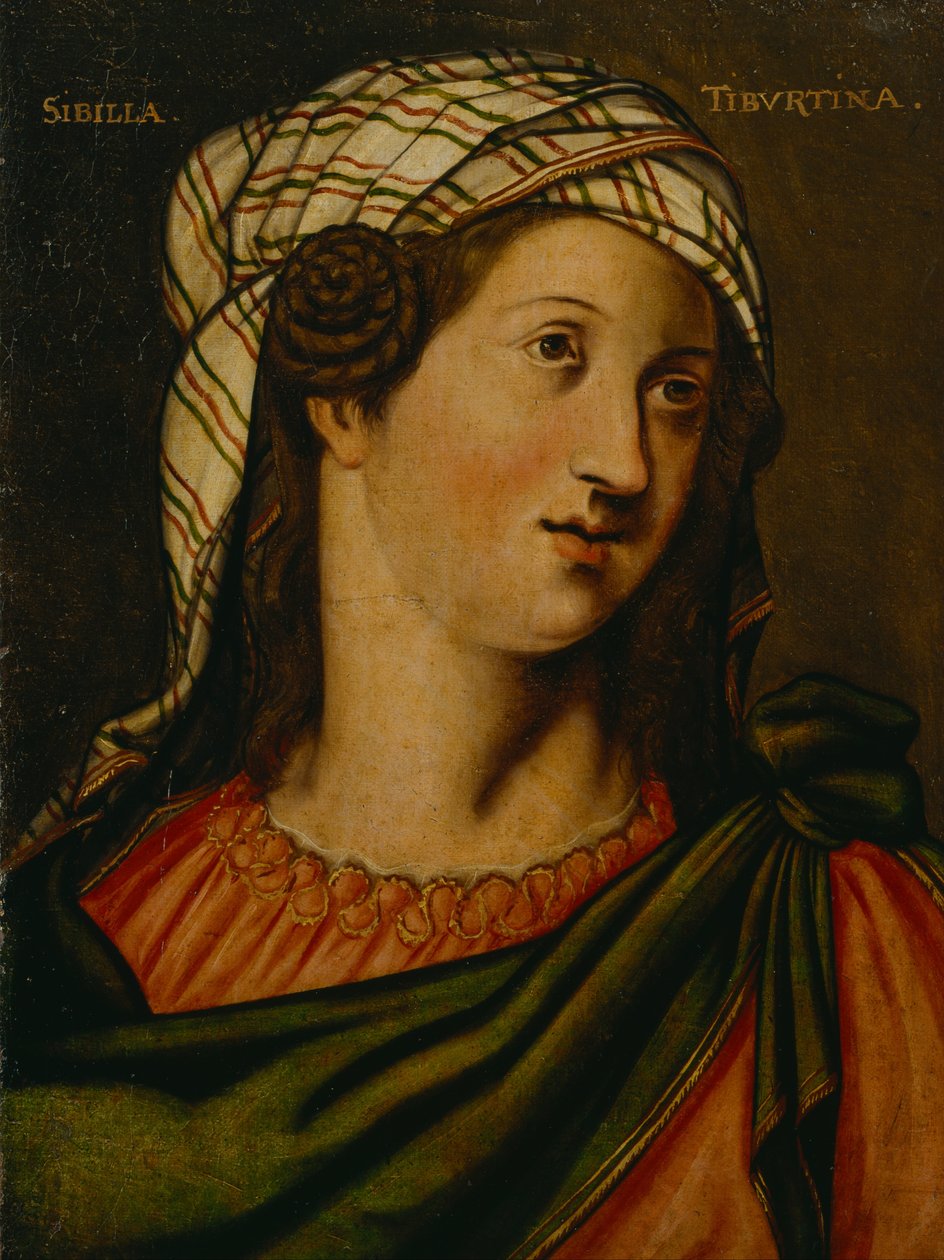 British School - Tiburtine Sibyl av Unbekannt Unbekannt