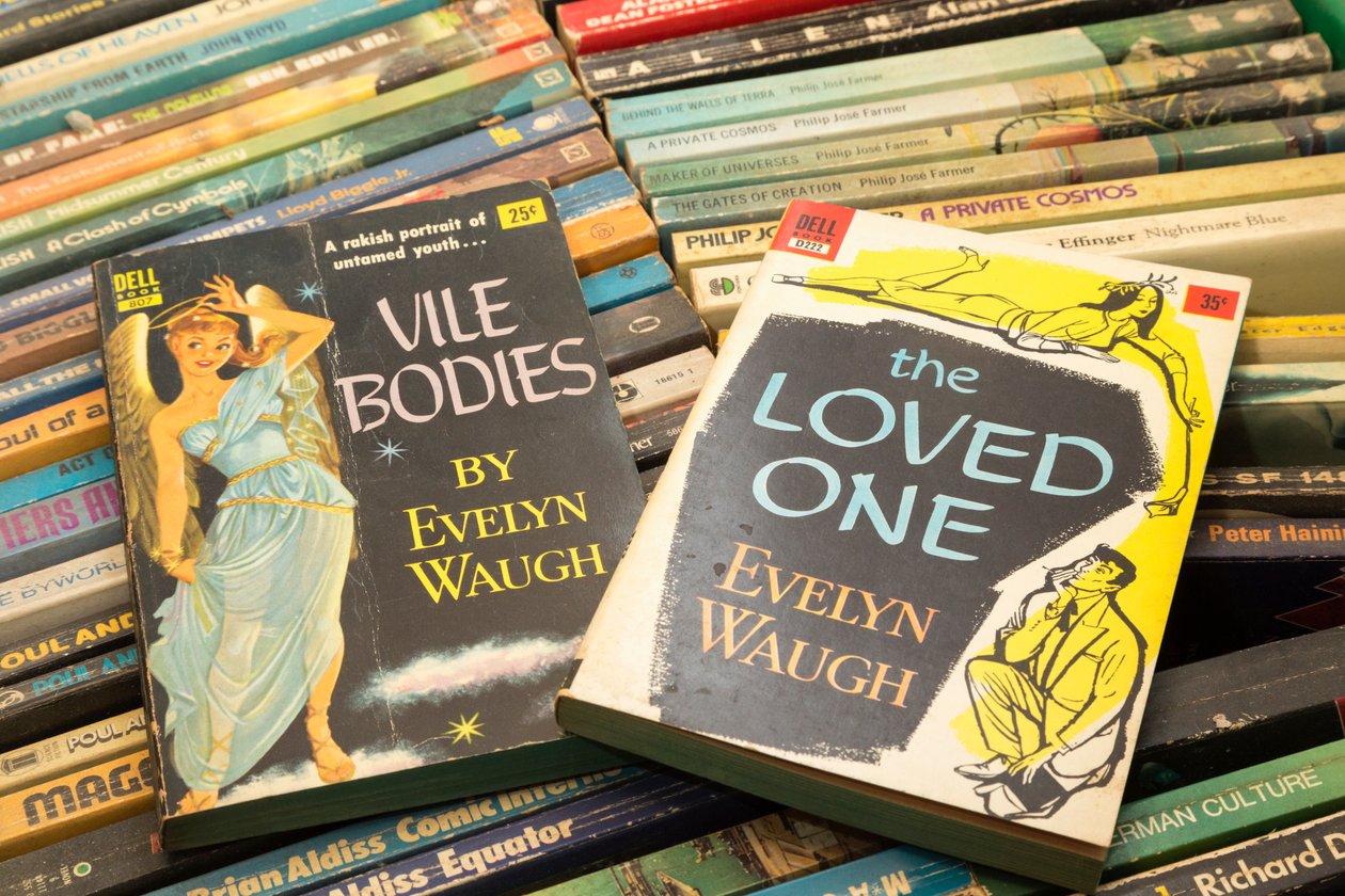 Tidlige Evelyn Waugh pocketomslag. av Unbekannt Unbekannt