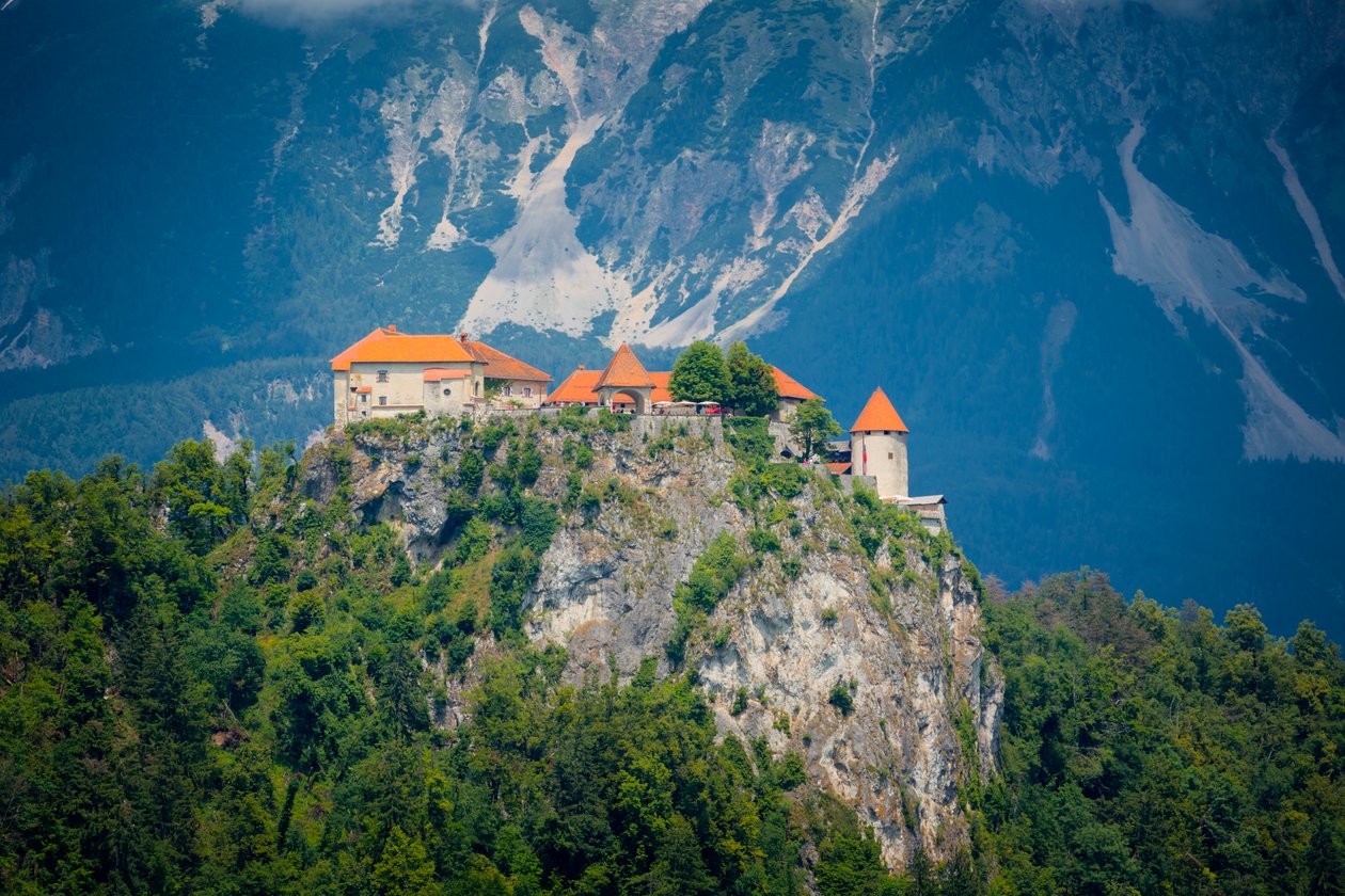 Bledsjøen, Slovenia. av Unbekannt Unbekannt