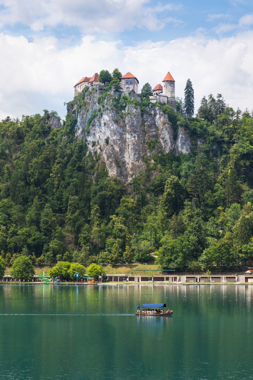 Bledsjøen, Slovenia. av Unbekannt Unbekannt
