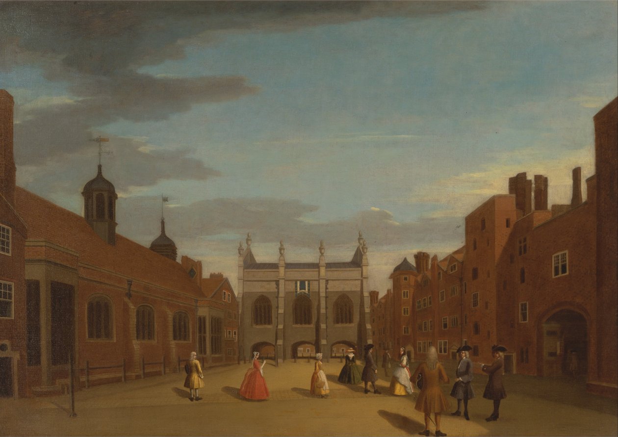 Lincolns Inn, Chapel og Old Hall, London av Unbekannt Unbekannt