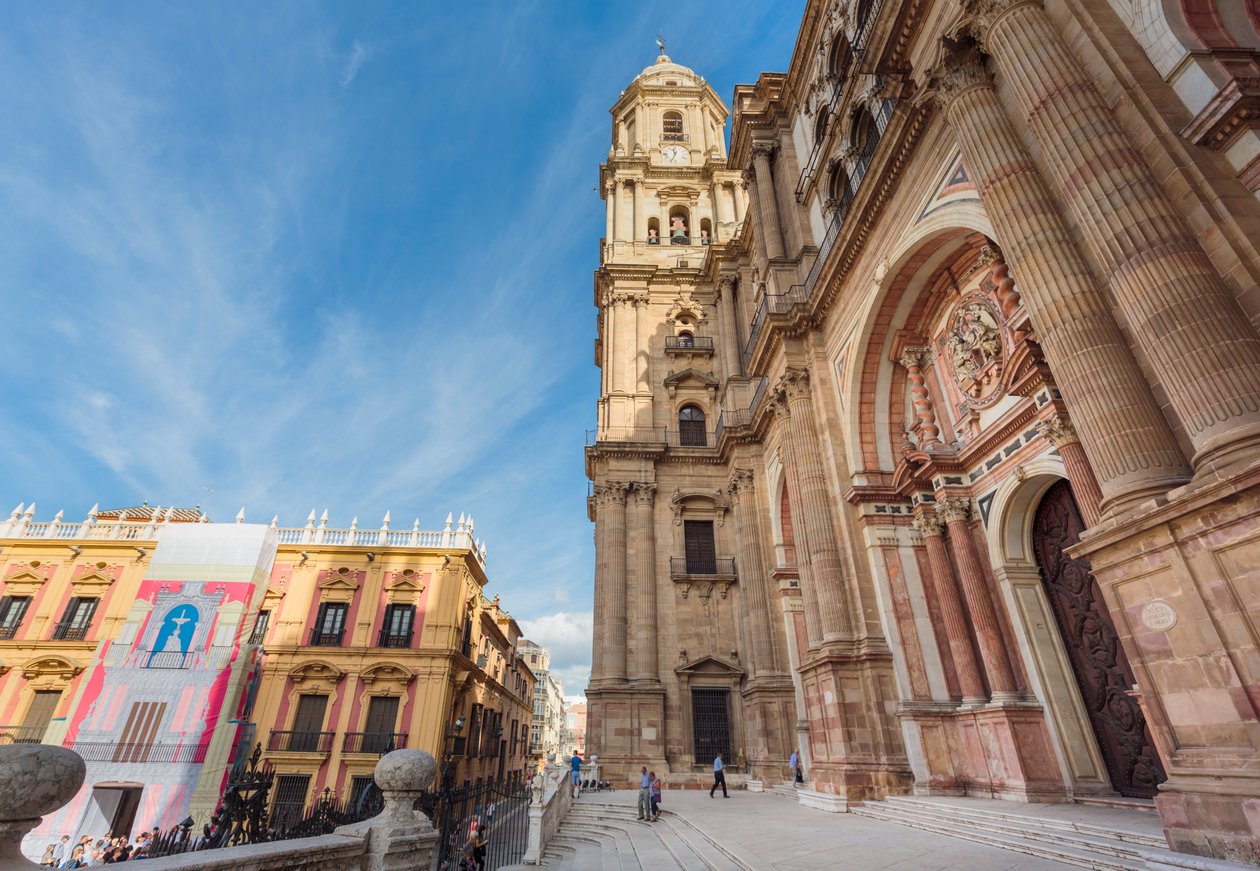 Malaga, Costa del Sol, Spania. Katedral. av Unbekannt Unbekannt