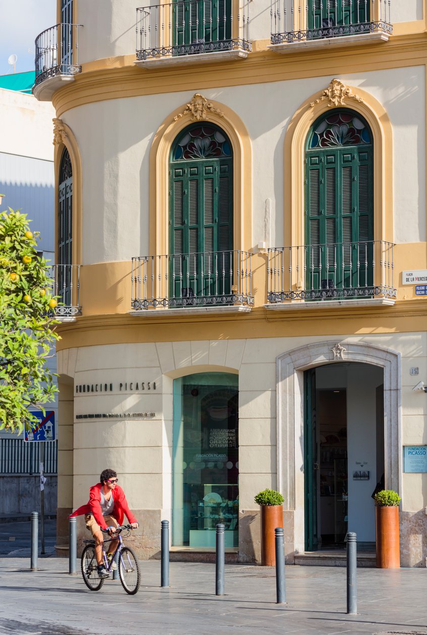Malaga, Costa del Sol, Spania. Picassos fødested. av Unbekannt Unbekannt