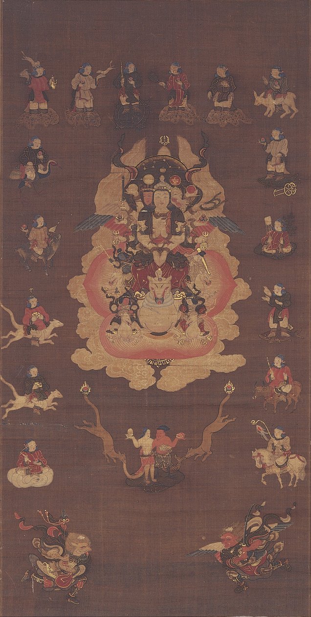 Mandala av Dakini-Tenki av Unbekannt Unbekannt