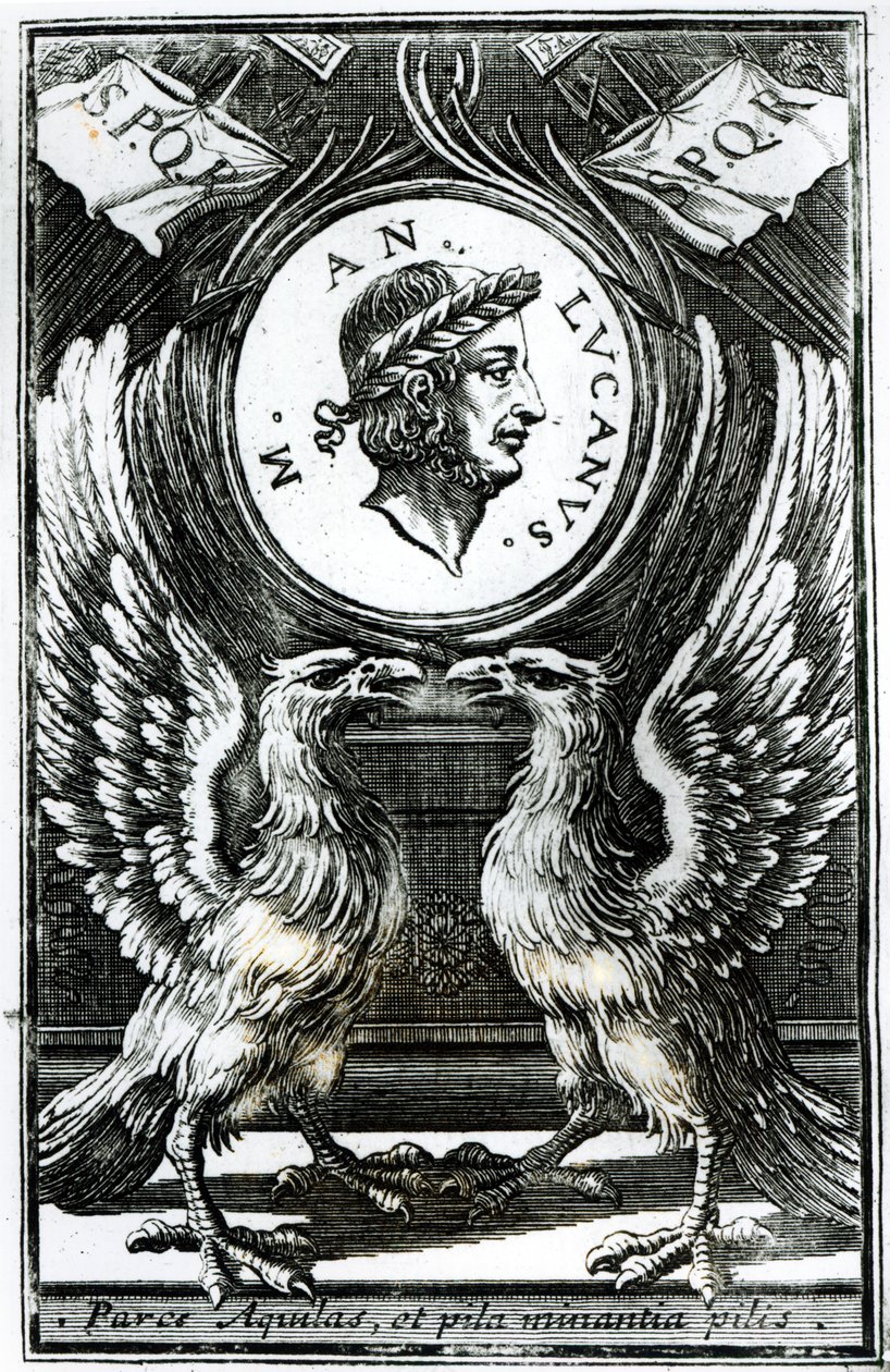 Marcus Annaeus Lucanus (39–65 e.Kr.) av Unbekannt Unbekannt