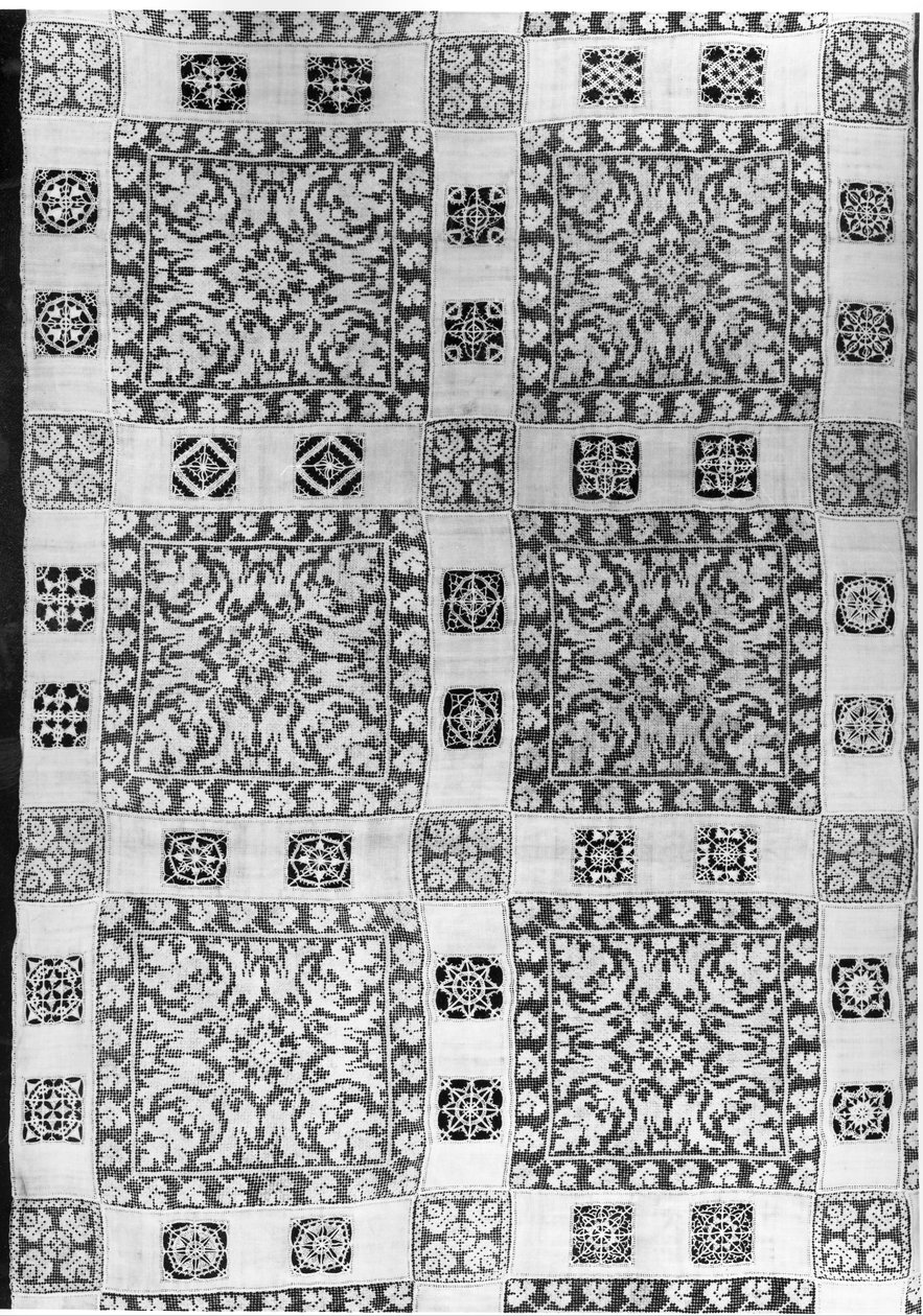 Needlepoint sengeteppe av Unbekannt Unbekannt