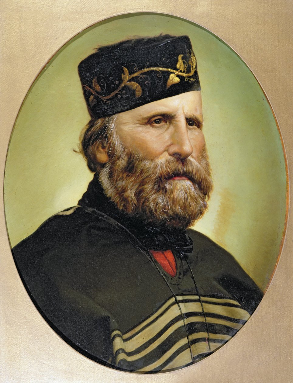 Portrett av Giuseppe Garibaldi av Unbekannt Unbekannt