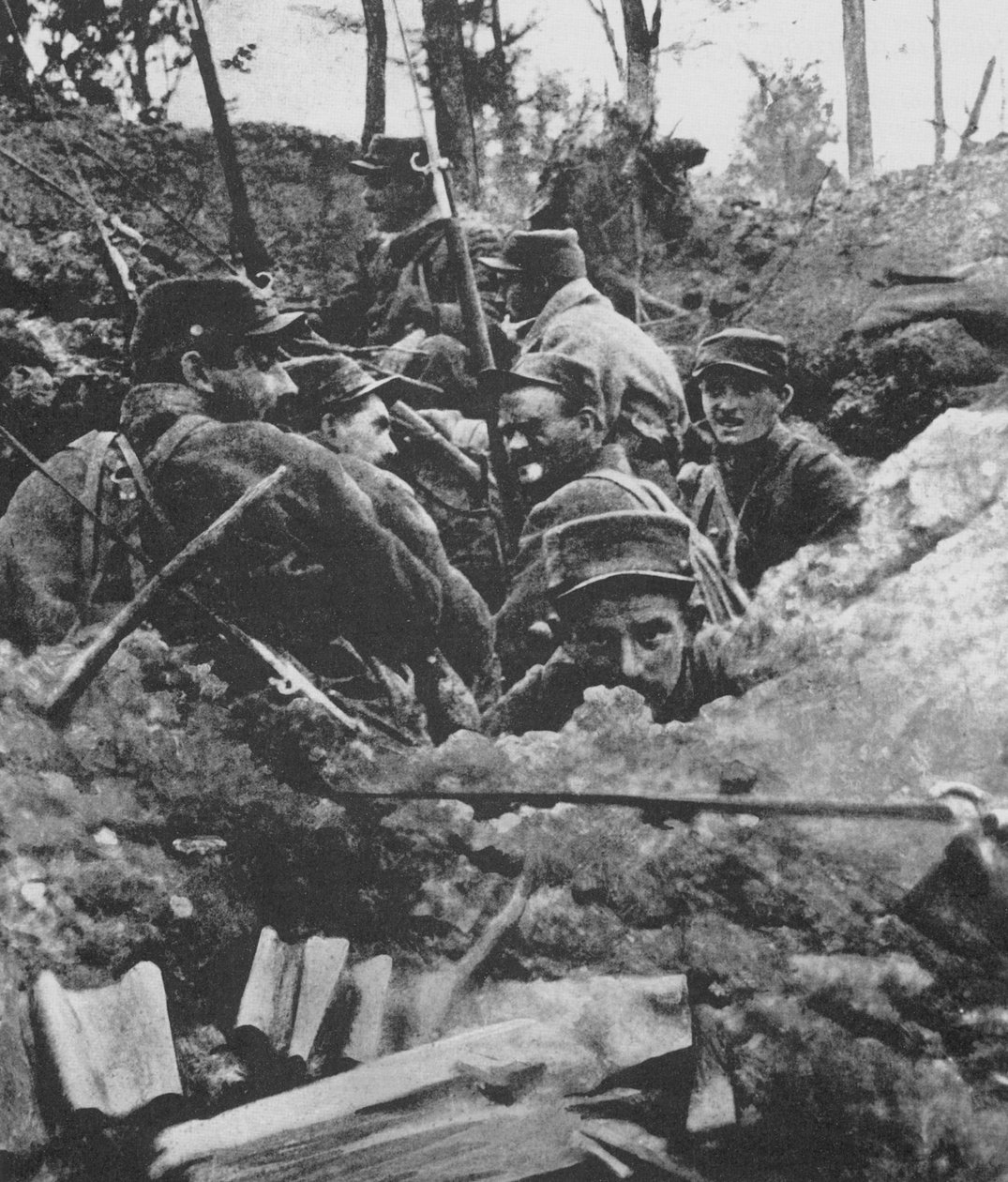 Portugisisk ekspedisjonsstyrke i slaget ved Lys, 1918 av Unbekannt Unbekannt