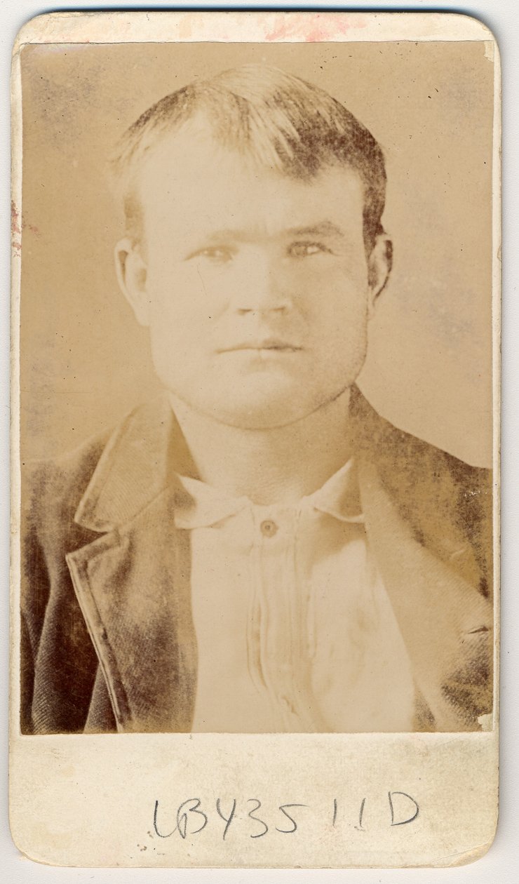 Robert LeRoy Parker, alias Butch Cassidy, 1893 av Unbekannt Unbekannt