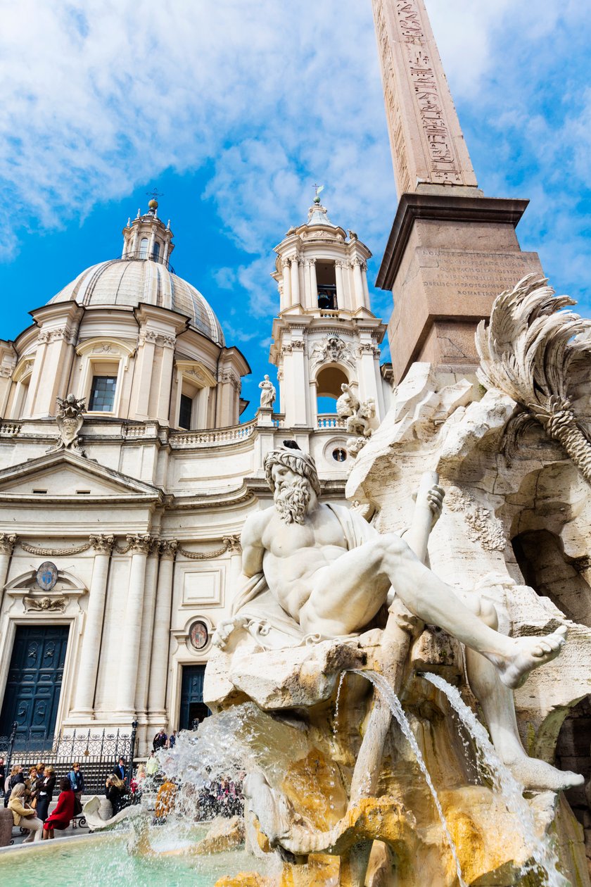 Roma, Italia. Piazza Navona. av Unbekannt Unbekannt